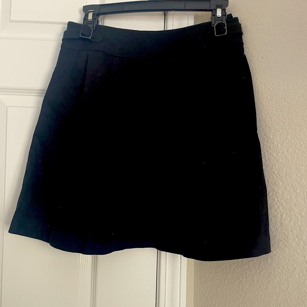 Black Armani Exchange skirt with pockets